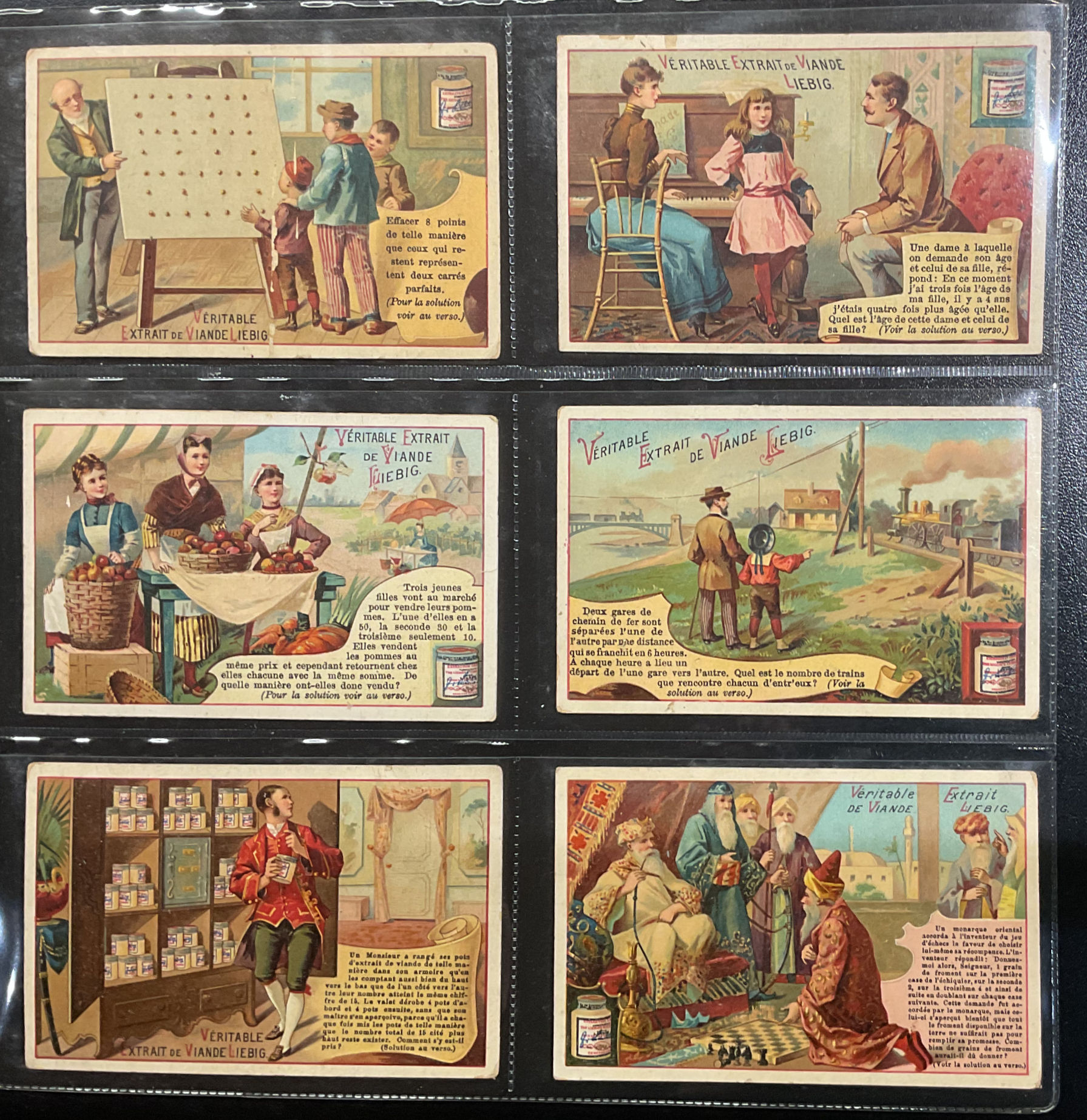 Liebig Problems II S357 Trade Cards