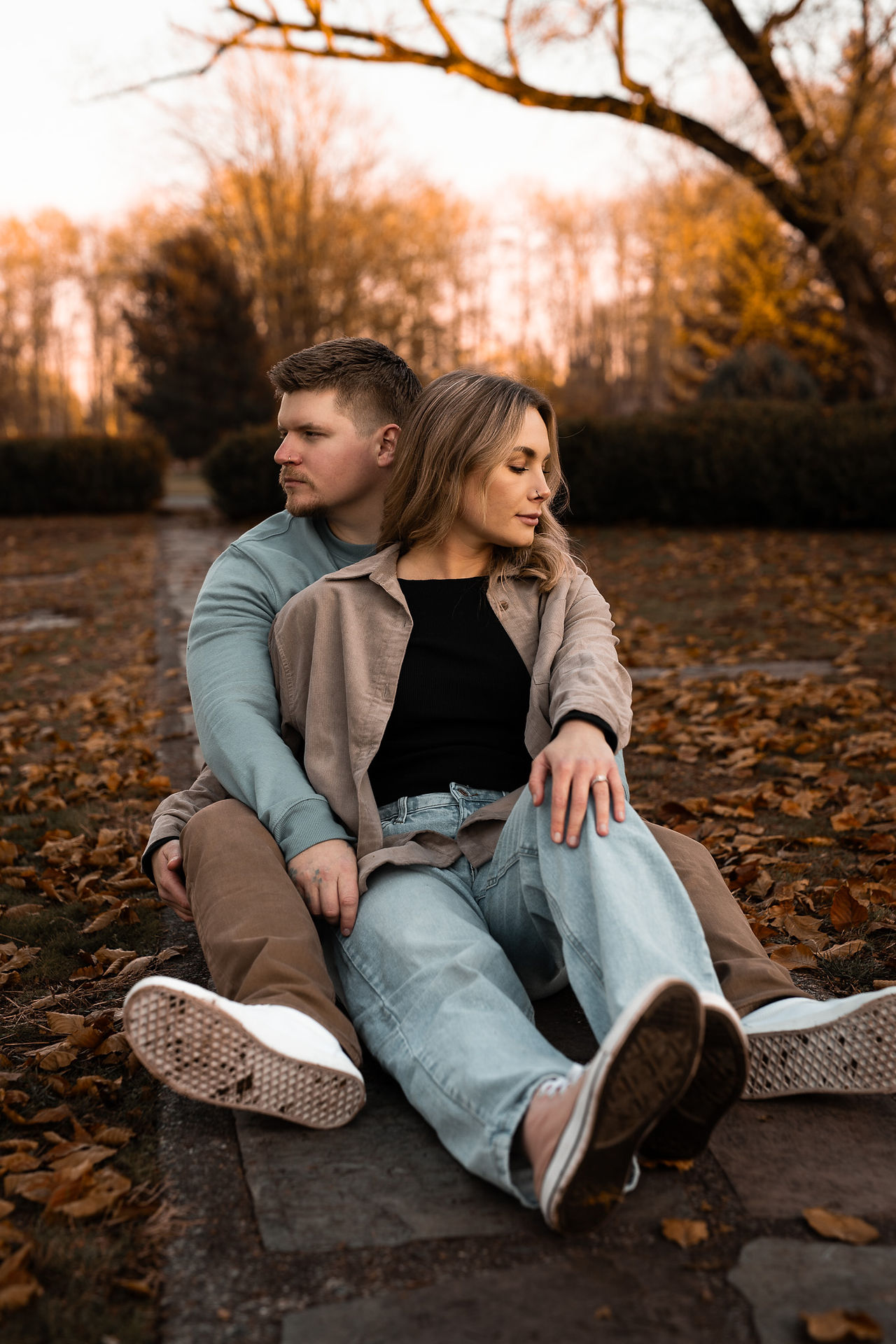couples engagement photo