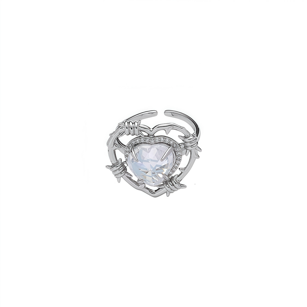 Thorned Heart Ring
