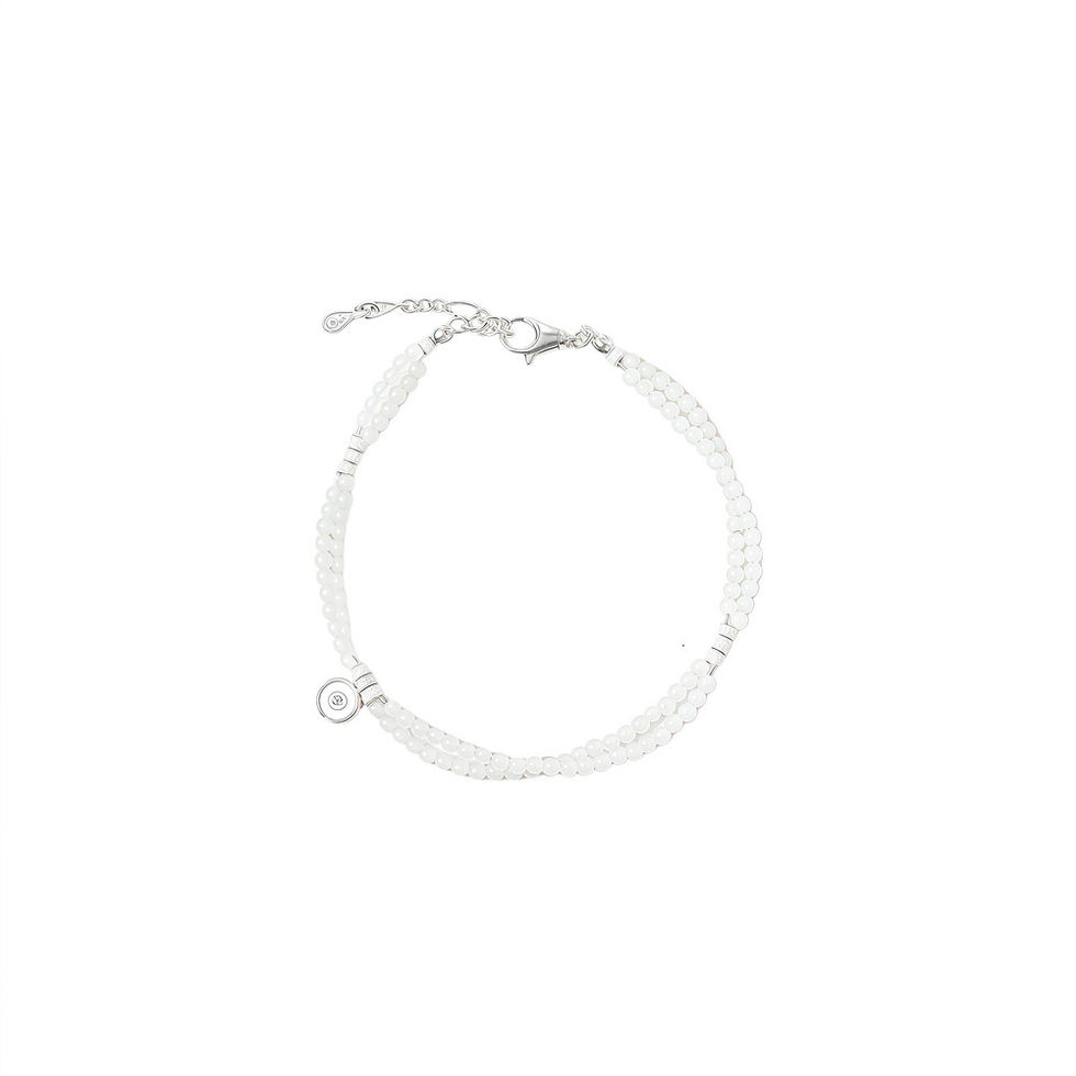 Double-strand crystal bracelet by REBE77E