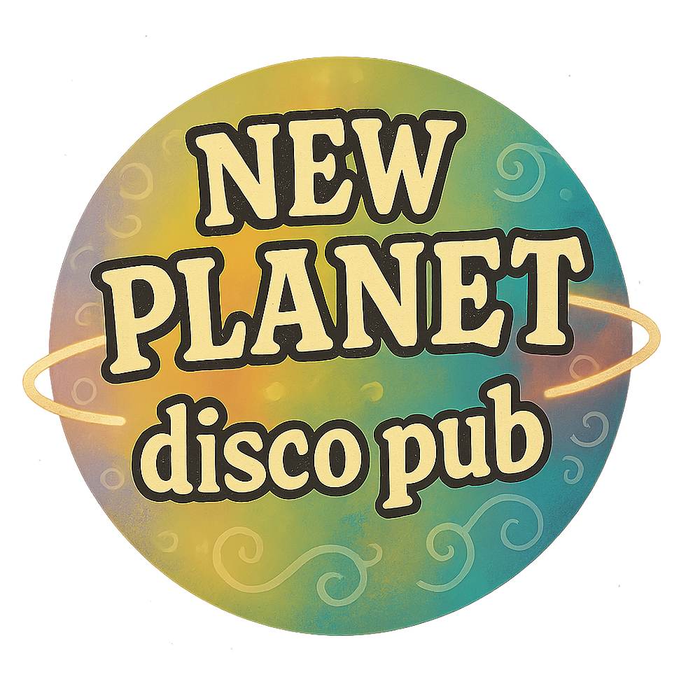 Logo New Planet disco pub