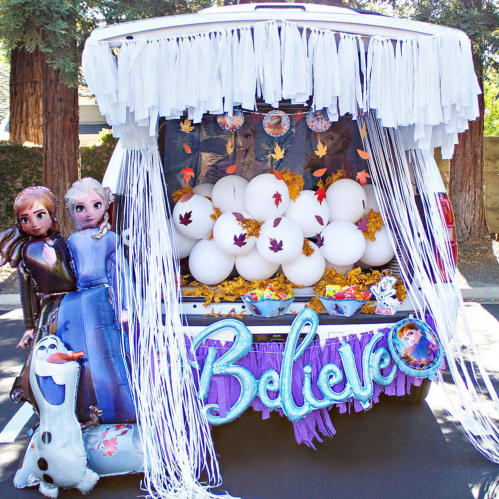 Christian ideas for church trunk or treat Frozen