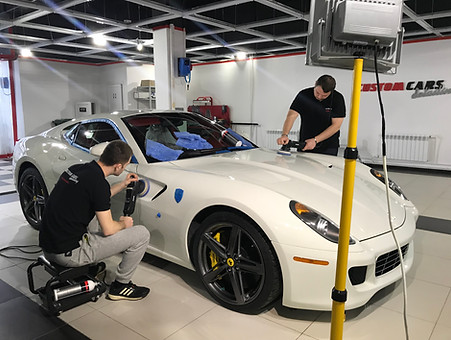 Полировка автомобиля