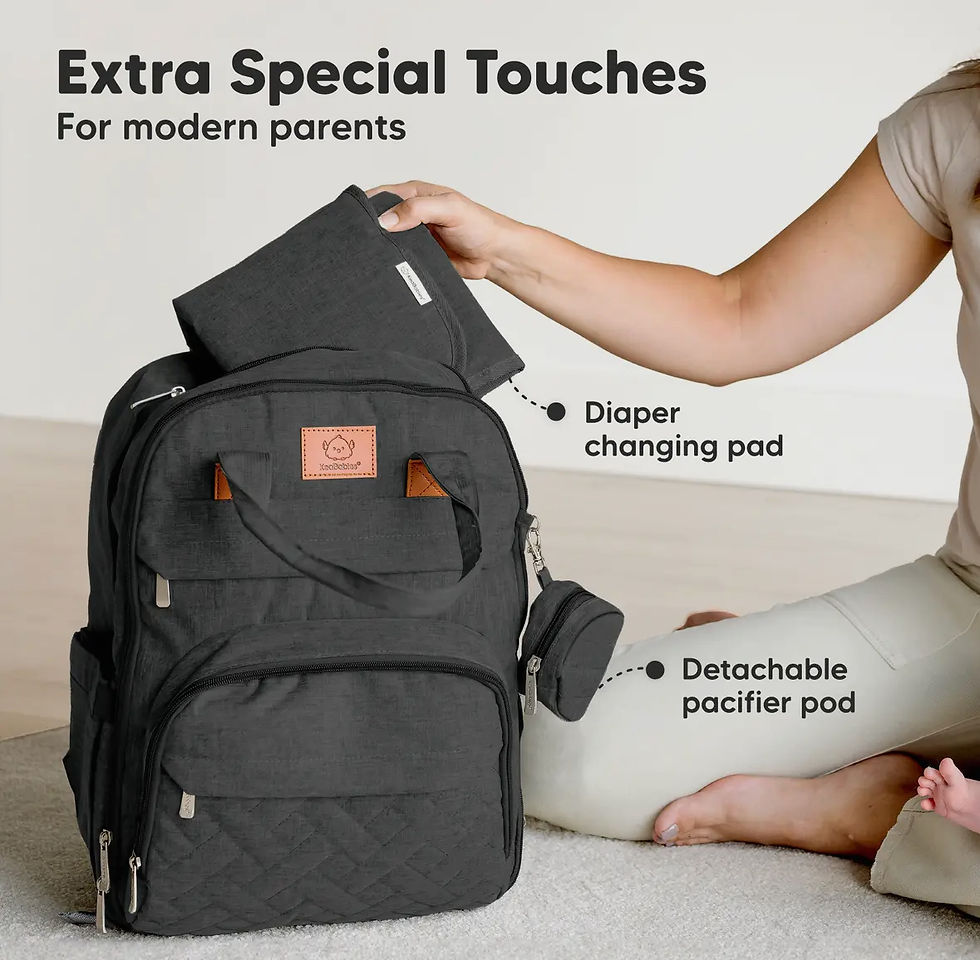 Thumbnail: KeaBabies Rove Diaper Bag