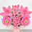 Thumbnail: Pink Themed Chenille Wire Flower Display