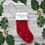 Thumbnail: Hand Crocheted Luxury Velvet Mini Stocking Decorations