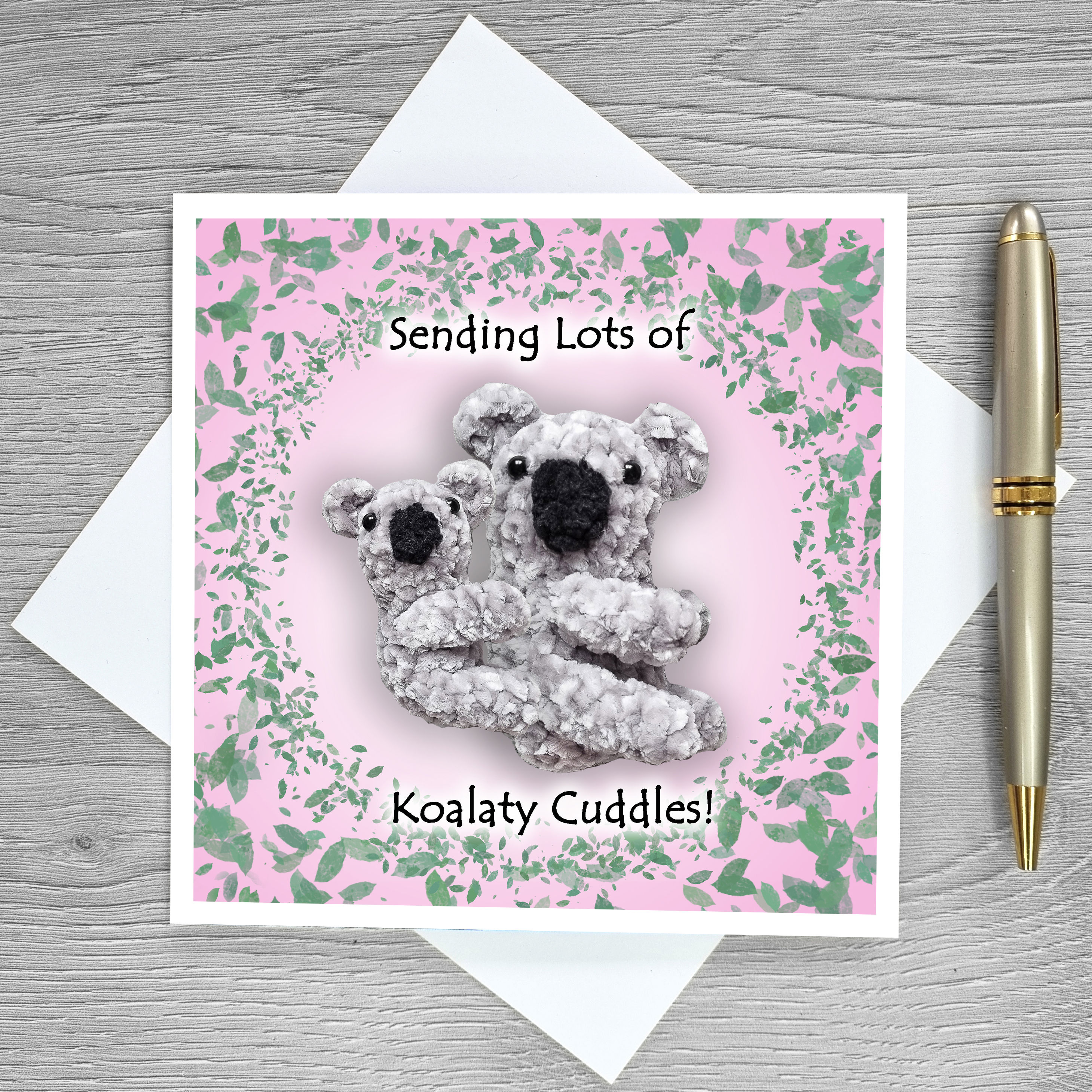 'Koalaty Cuddles' Koalaty Friends Greeting Card