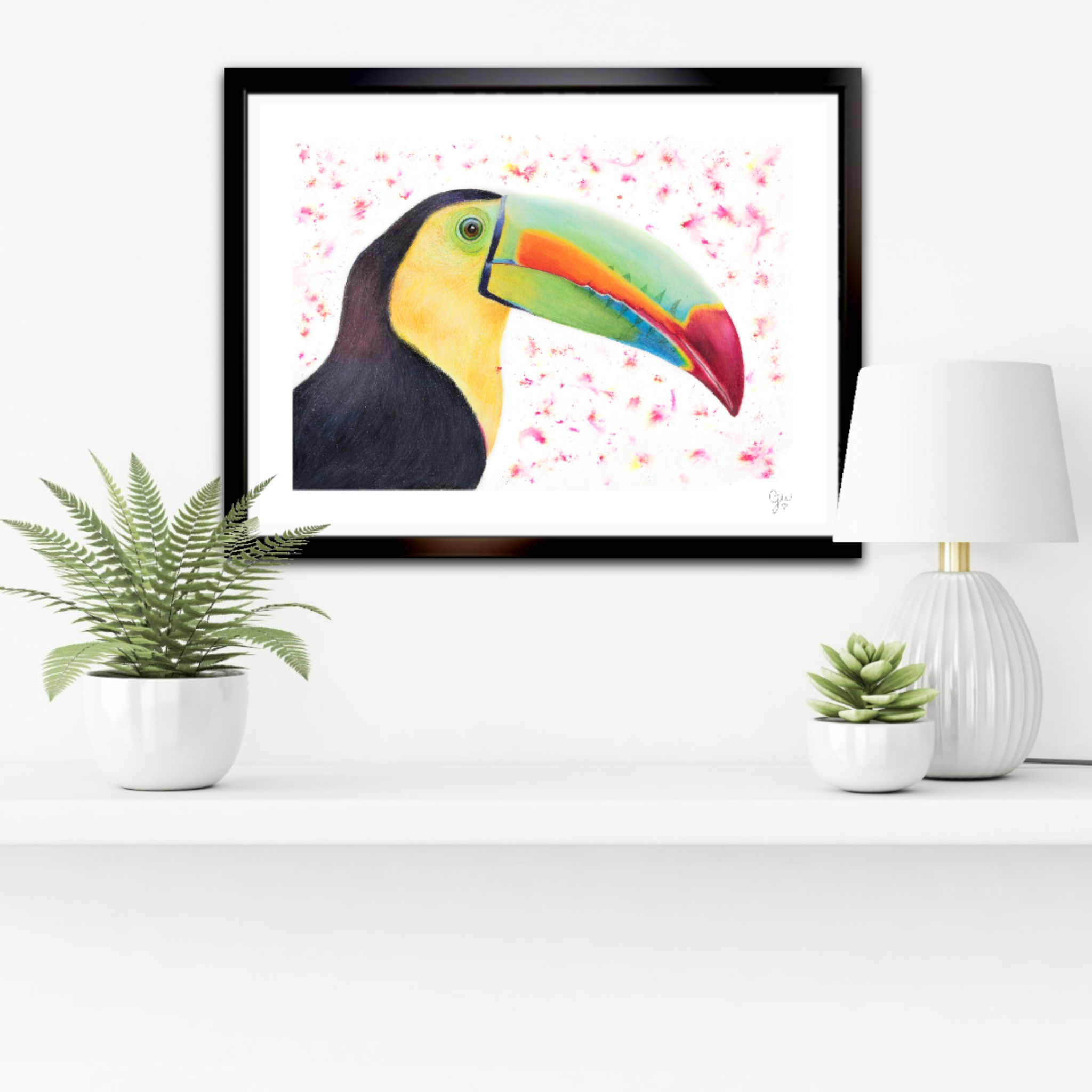 "Tucker the Toucan" Giclee Print