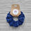 Thumbnail: Handmade Crocheted Super Soft Navy Scrunchie