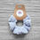 Thumbnail: Handmade Crocheted Super Soft Powder Blue Scrunchie