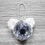 Thumbnail: Crocheted Faux Fur Midnight Grey Koala Christmas Bauble Decoration