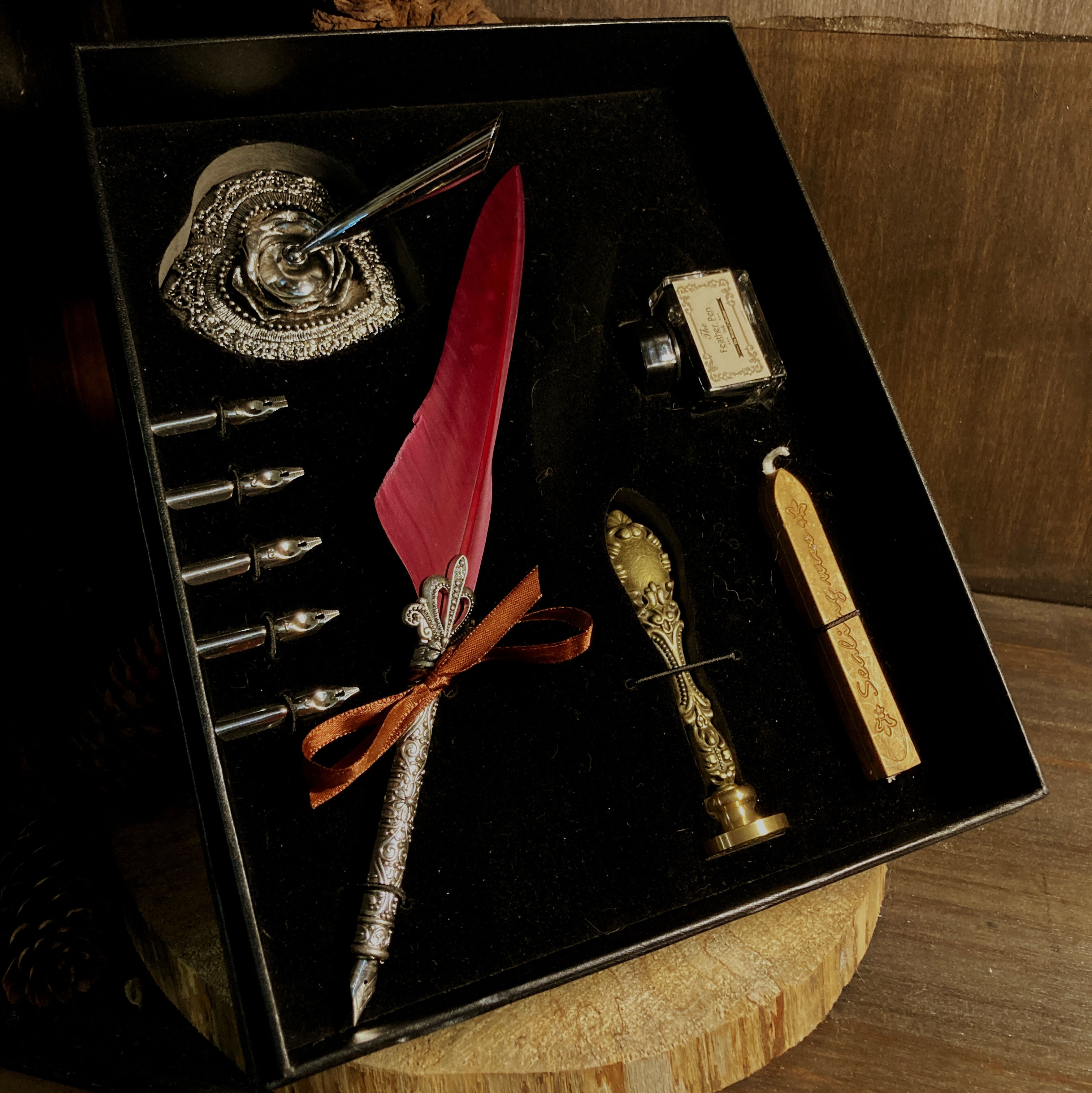 Coffret de calligraphie luxe