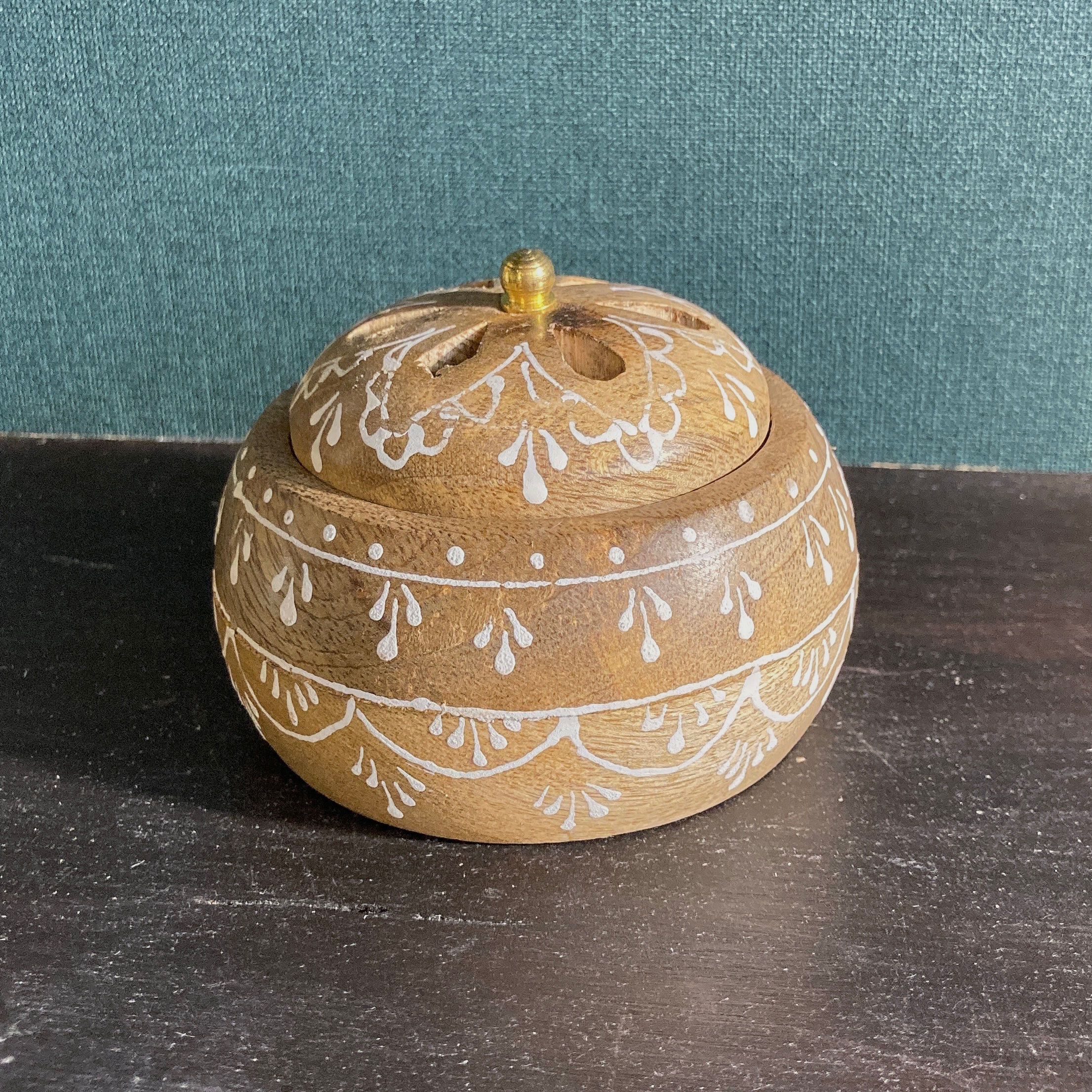 Encensoir « boîte en bois »