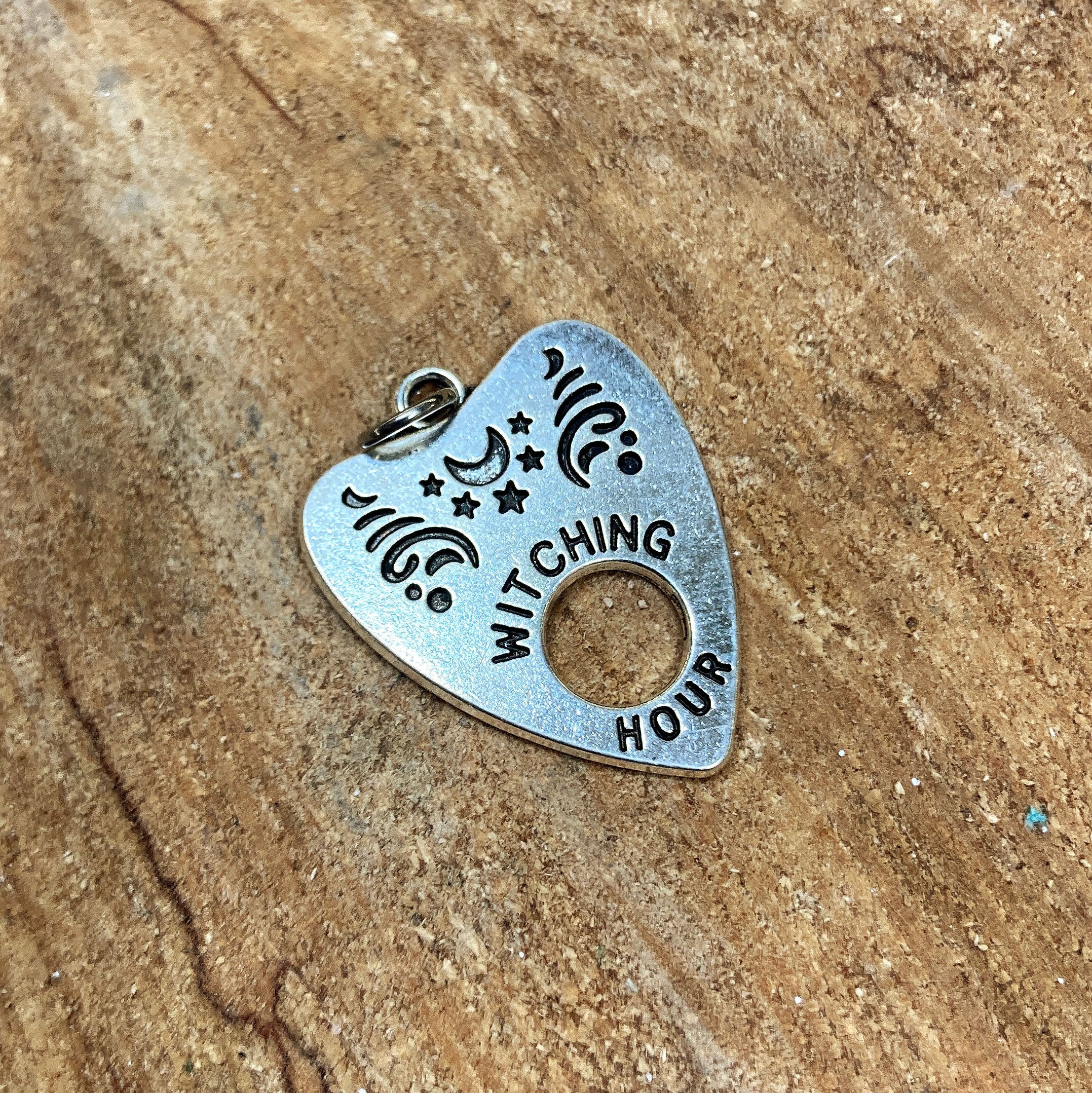 Pendentif - "oui-ja" witching hour - argenté