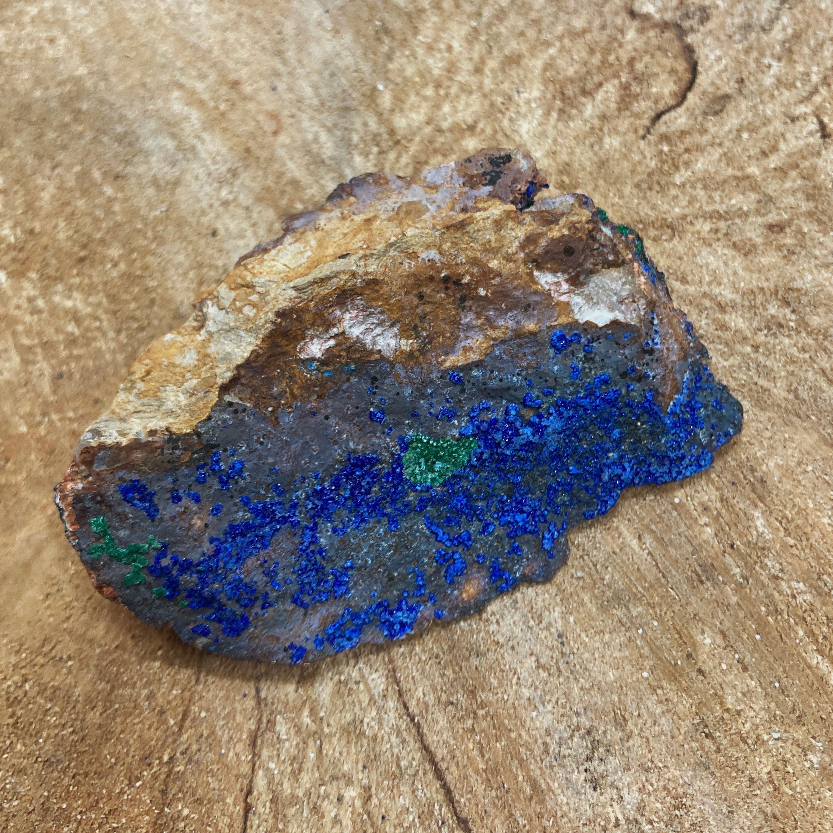 Pierre brute - collection - Azurite-malachite - Maroc - V