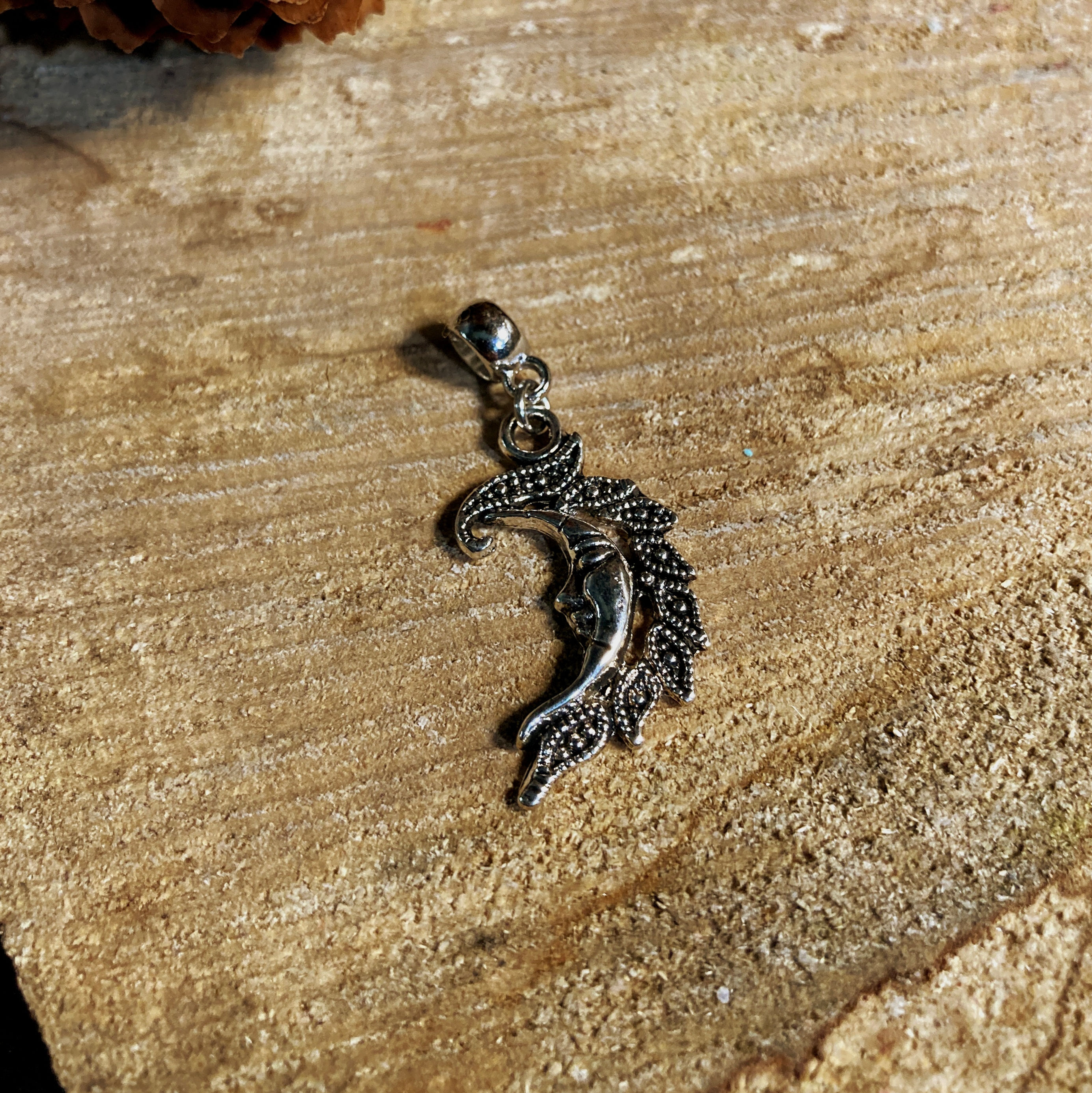 Pendentif : croissant de Lune 