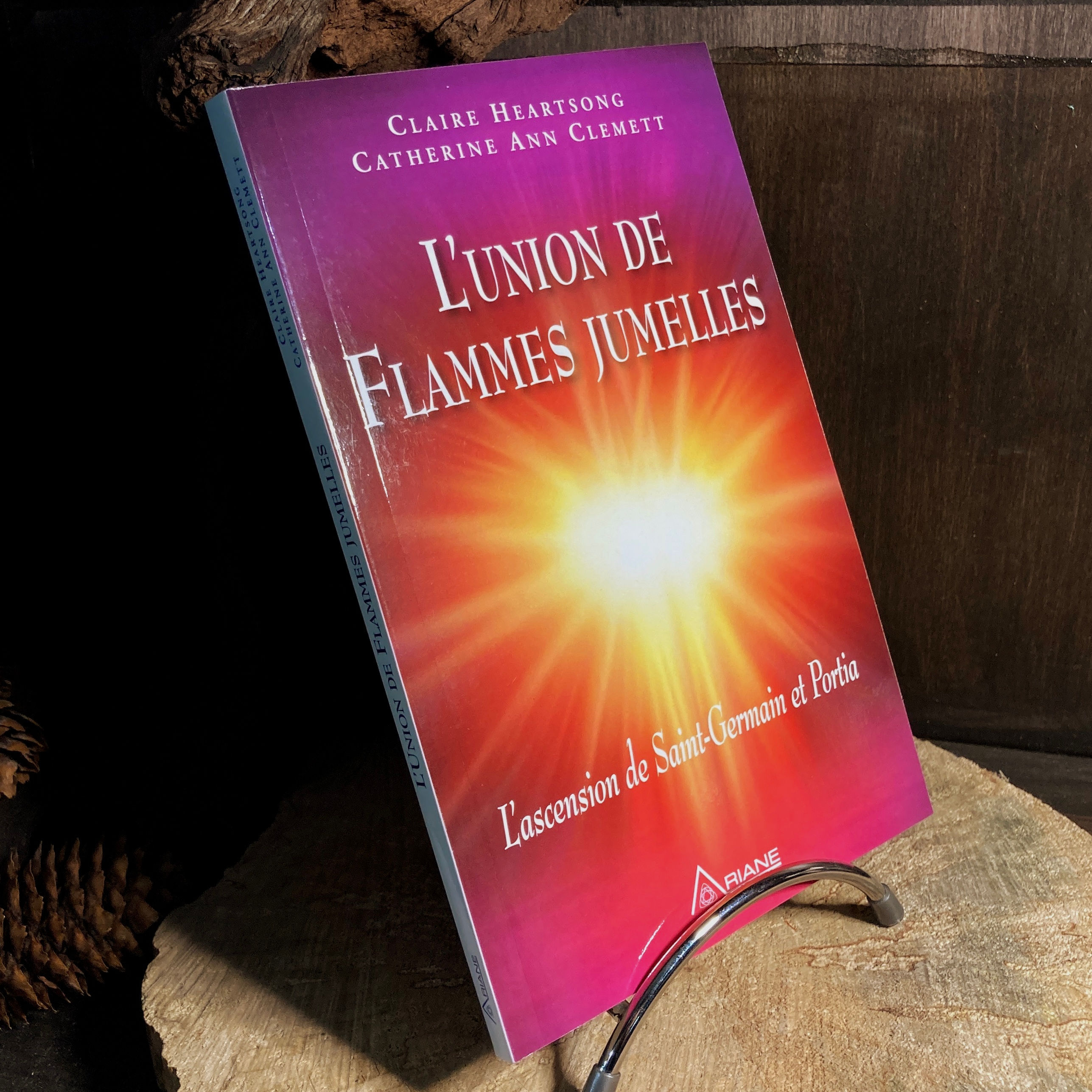L'union de flammes jumelles - L'ascension de St-Germain et Portia (Livre + CD)