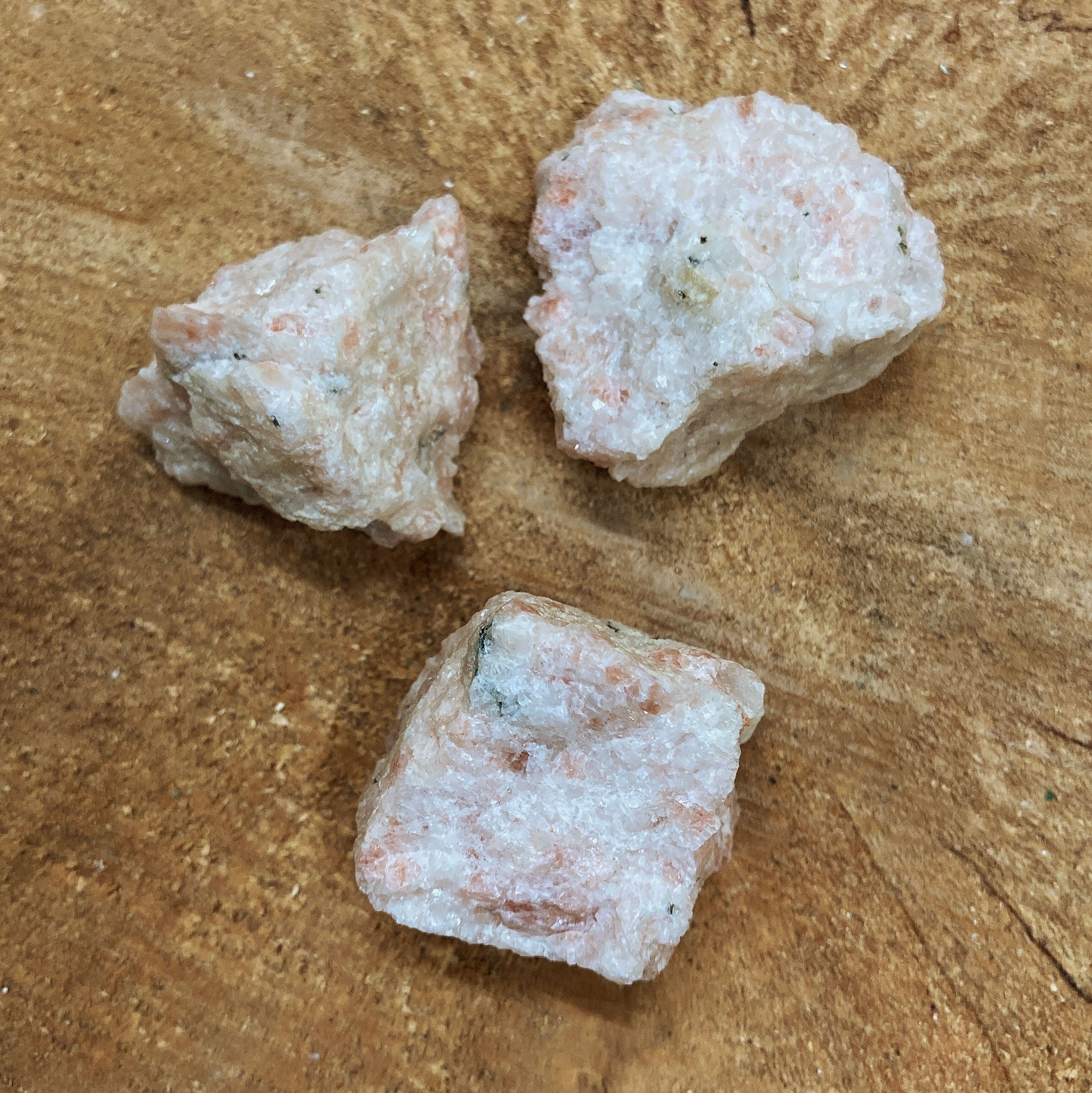 Pierre brute - taille 1 - Héliolite / "Pierre de soleil" - Inde