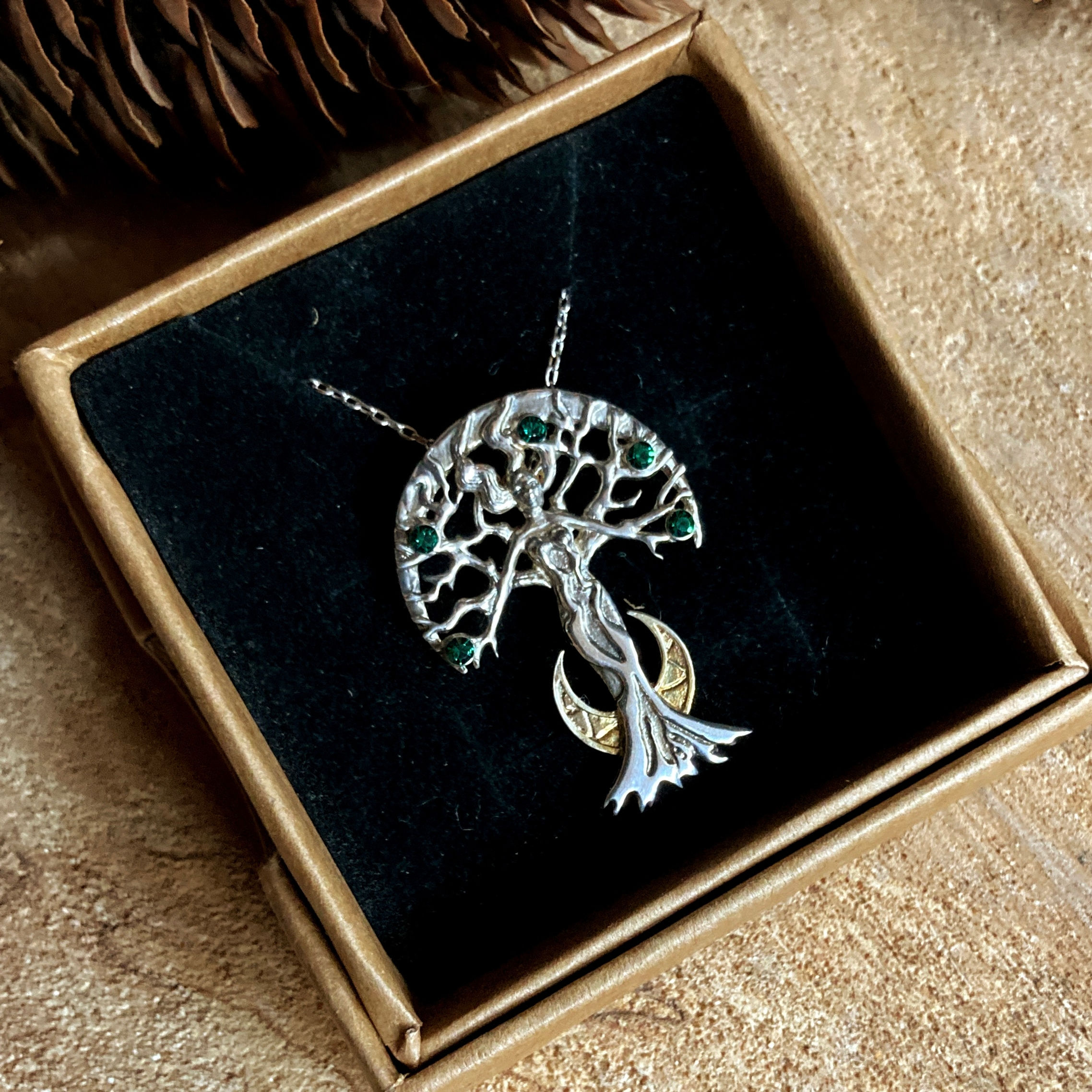 Collier en argent : Celina Sylvana