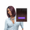Thumbnail: Front view of black woman wearing Usha Lace Front Wig by Vivica Fox