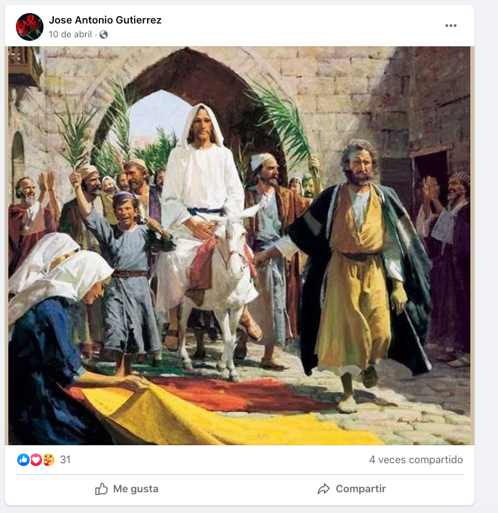 Jose Antonio Gutierrez es un falso testigo que crea grupos de Facebook para extraer información de ellos