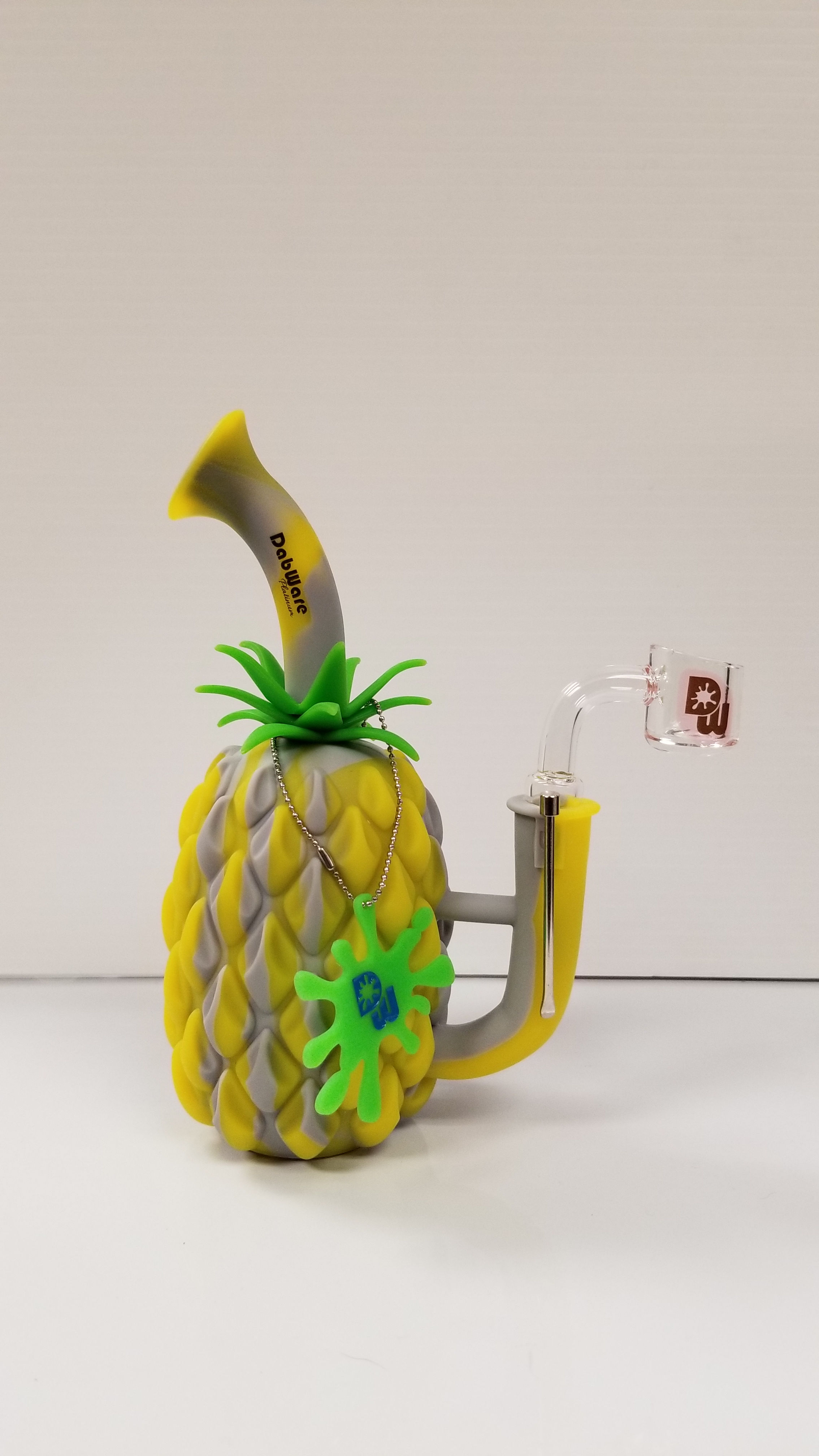 DABWARE - SILICONE PINEAPPLE WITH PIN - YELLOW