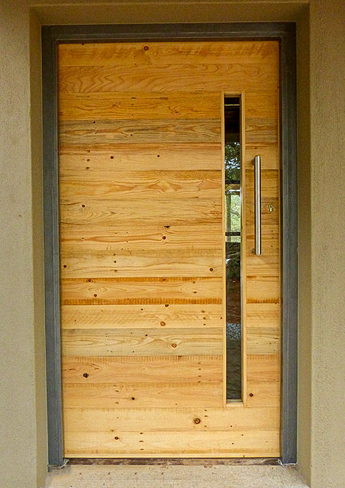 Upcycled Spruce Bespoke Front Door