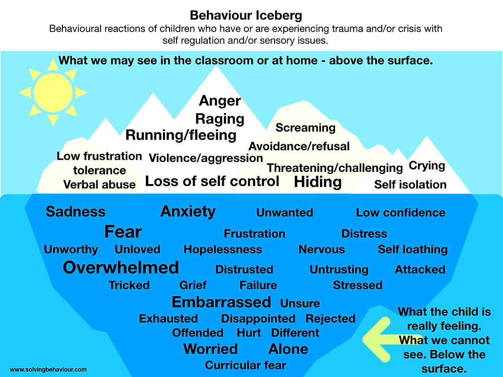 Solving behaviour Behavioural Iceberg