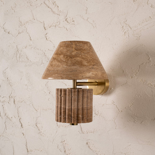 Rio Wall Light - Travertine