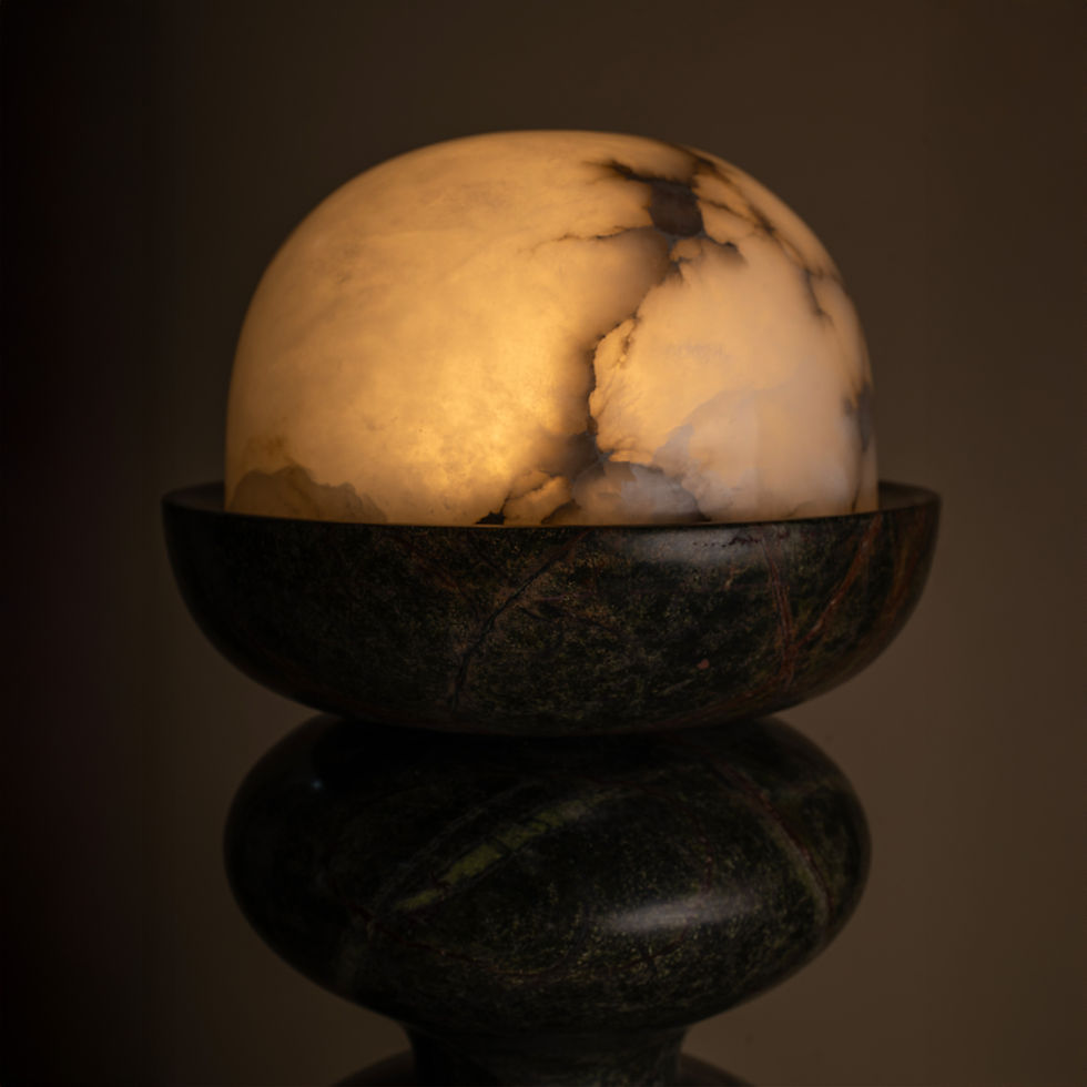 Thumbnail: Bean Table Lamp (Marble)