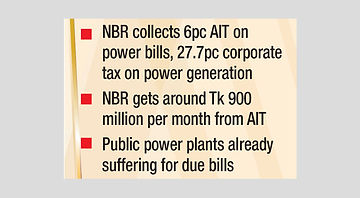 Public power plants face double taxation