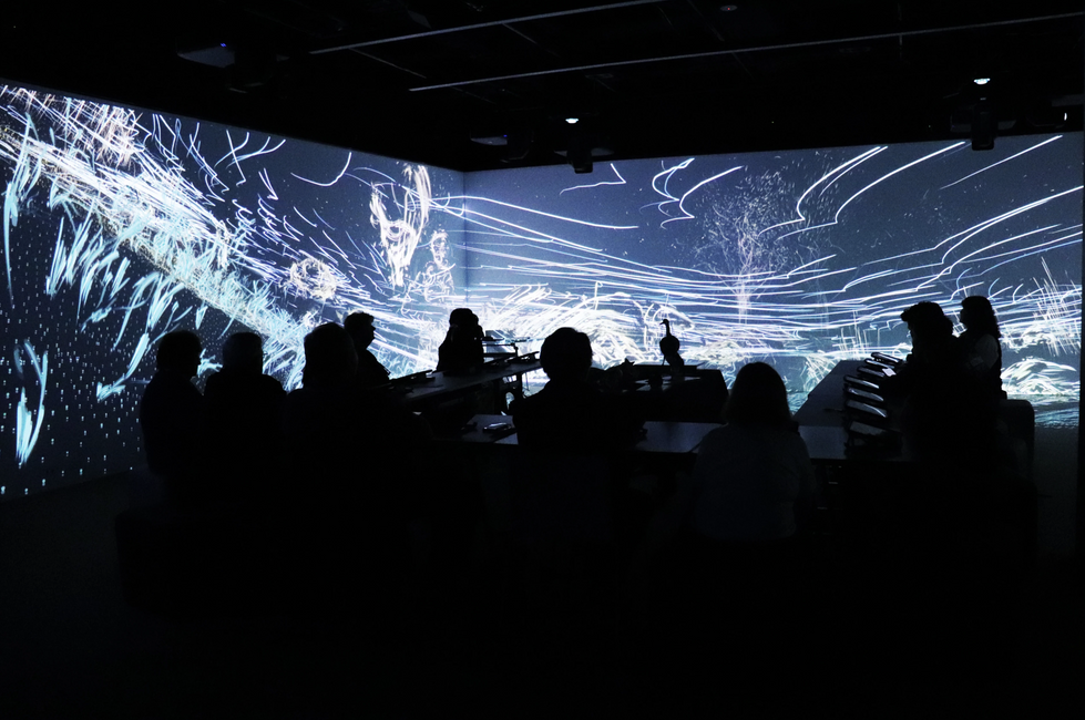 River Connections story projection