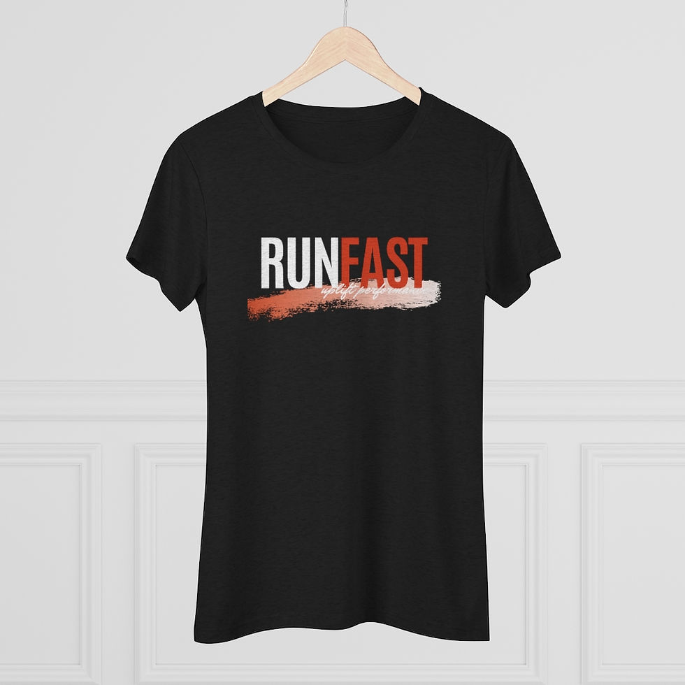 Thumbnail: RUN FAST TEE (women's)