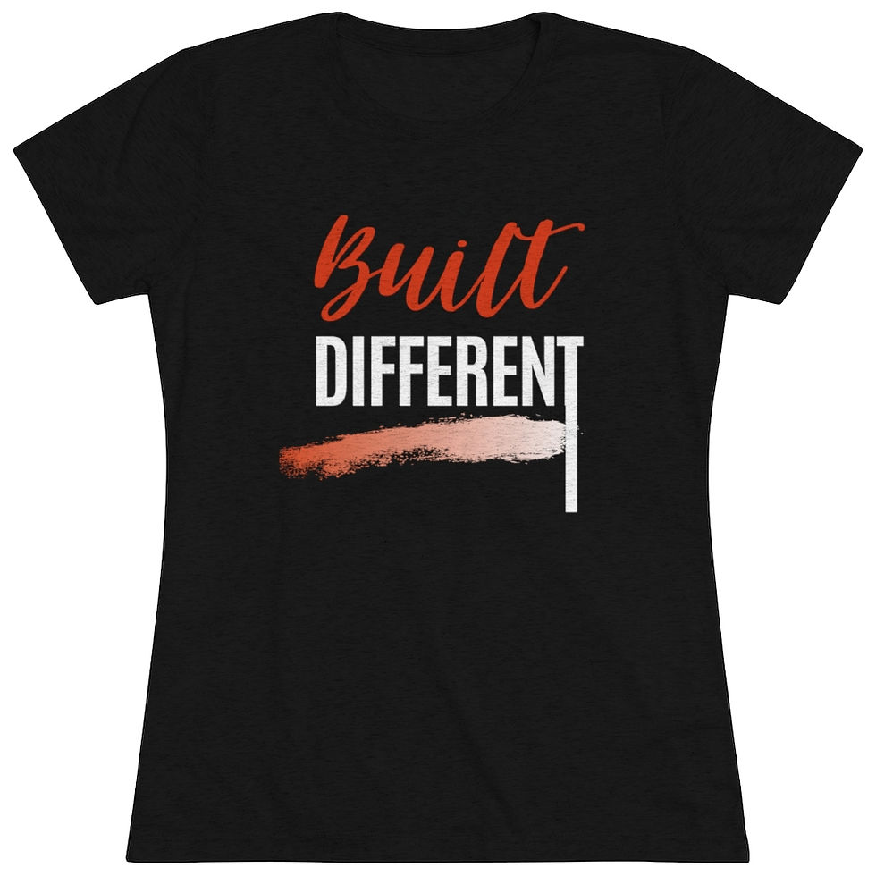 Thumbnail: BUILT DIFFERENT TEE (women's)