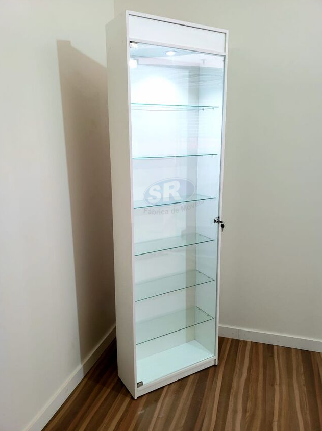 Vitrine anita com porta