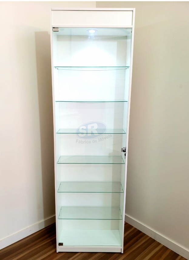 Vitrine anita com porta