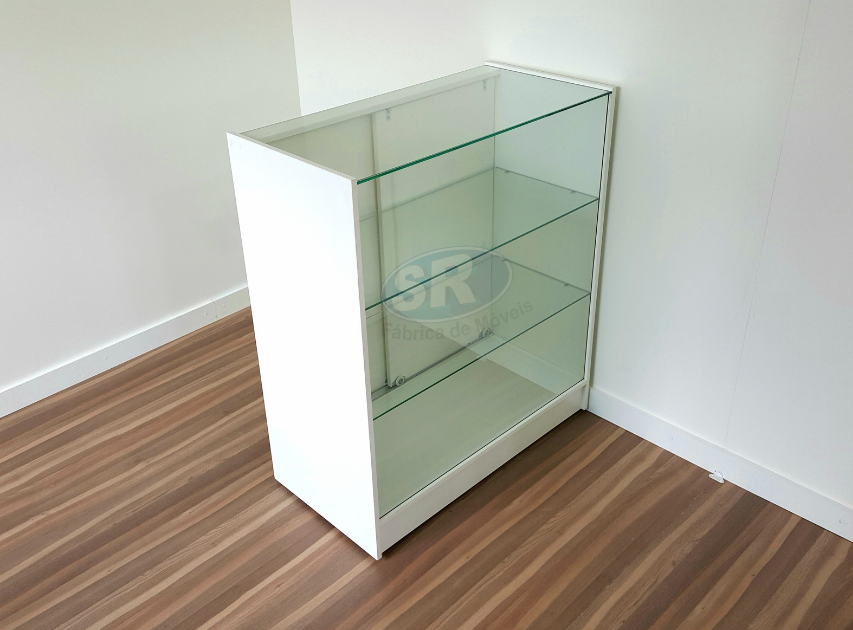 Balcao vitrine II com portas