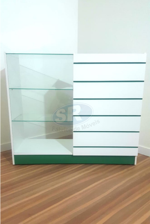 Caixa vitrine
