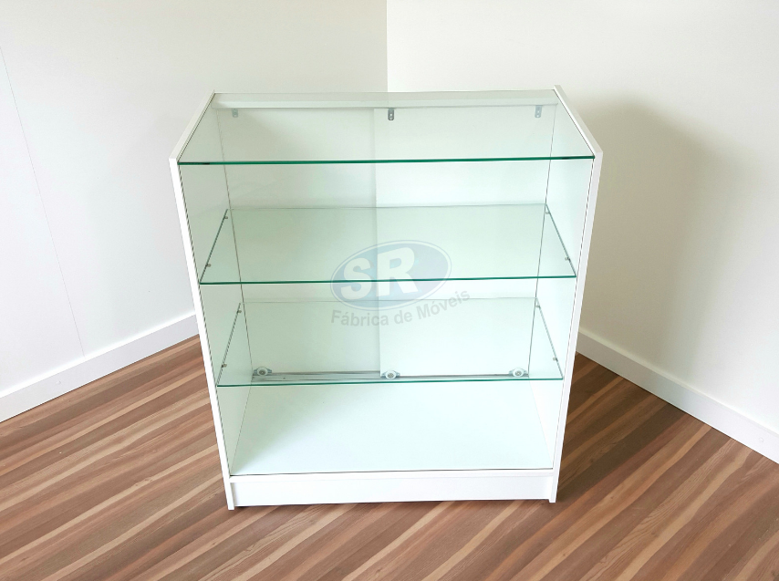 Balcao vitrine II com portas