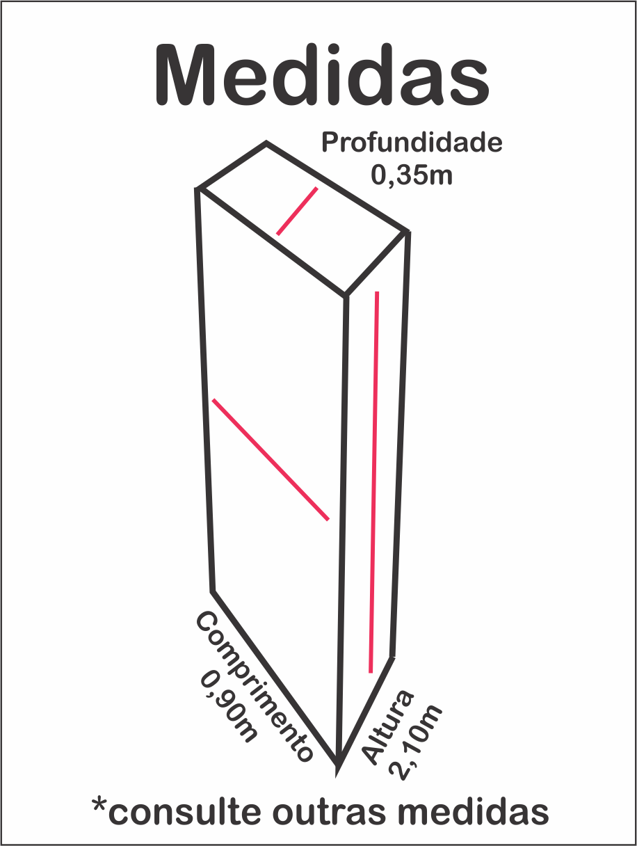 Prateleira com fundo canaletado