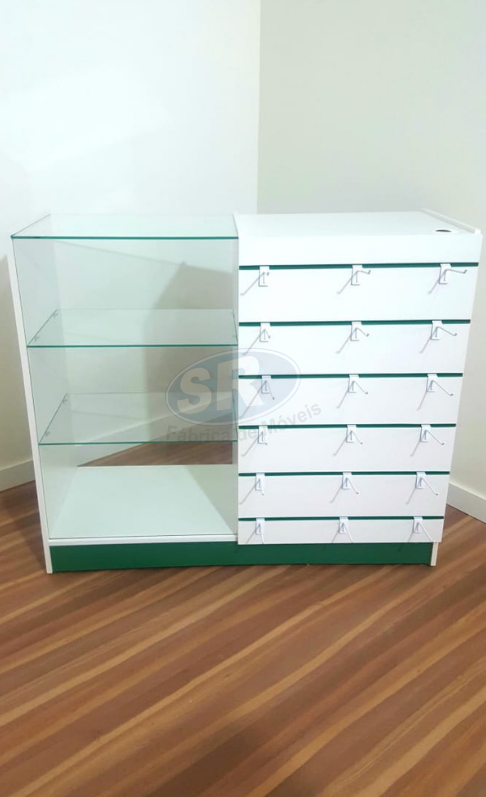 Caixa vitrine