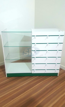Caixa vitrine