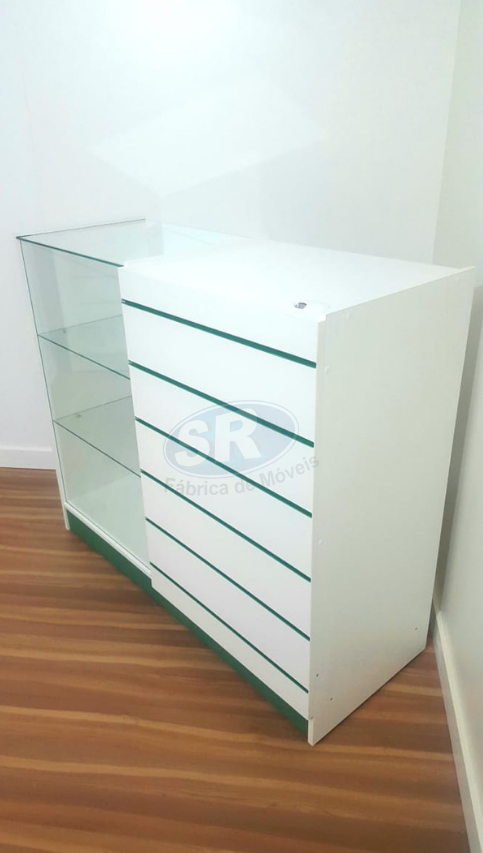 Caixa vitrine