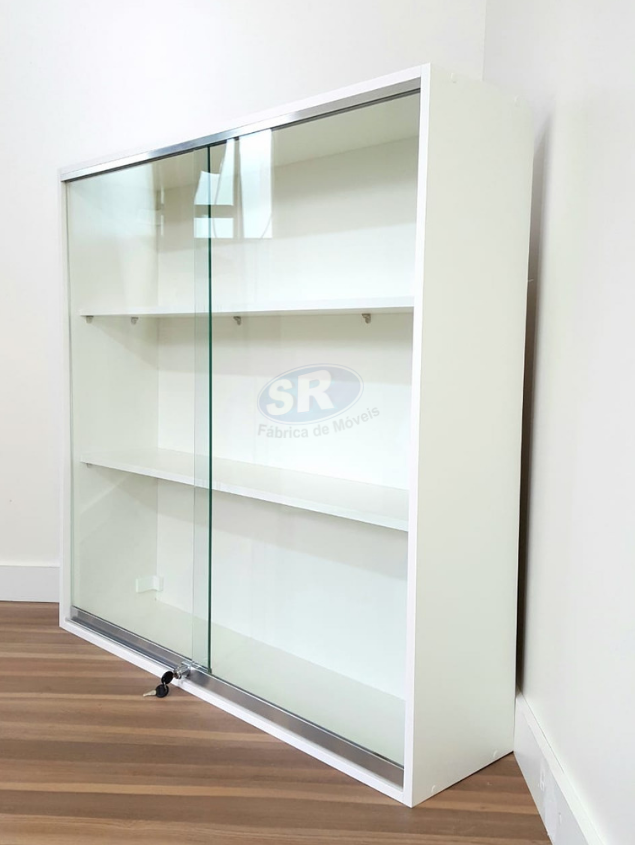 Vitrine suspensa cor Branca