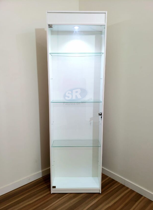 Vitrine anita com porta
