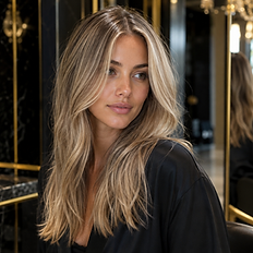 Resultado de mechas babylights luminosas en Mirik Beauty Barcelona