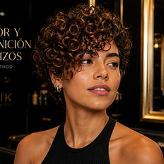 Resultado de color y definición de rizos en Mirik Beauty Barcelona
