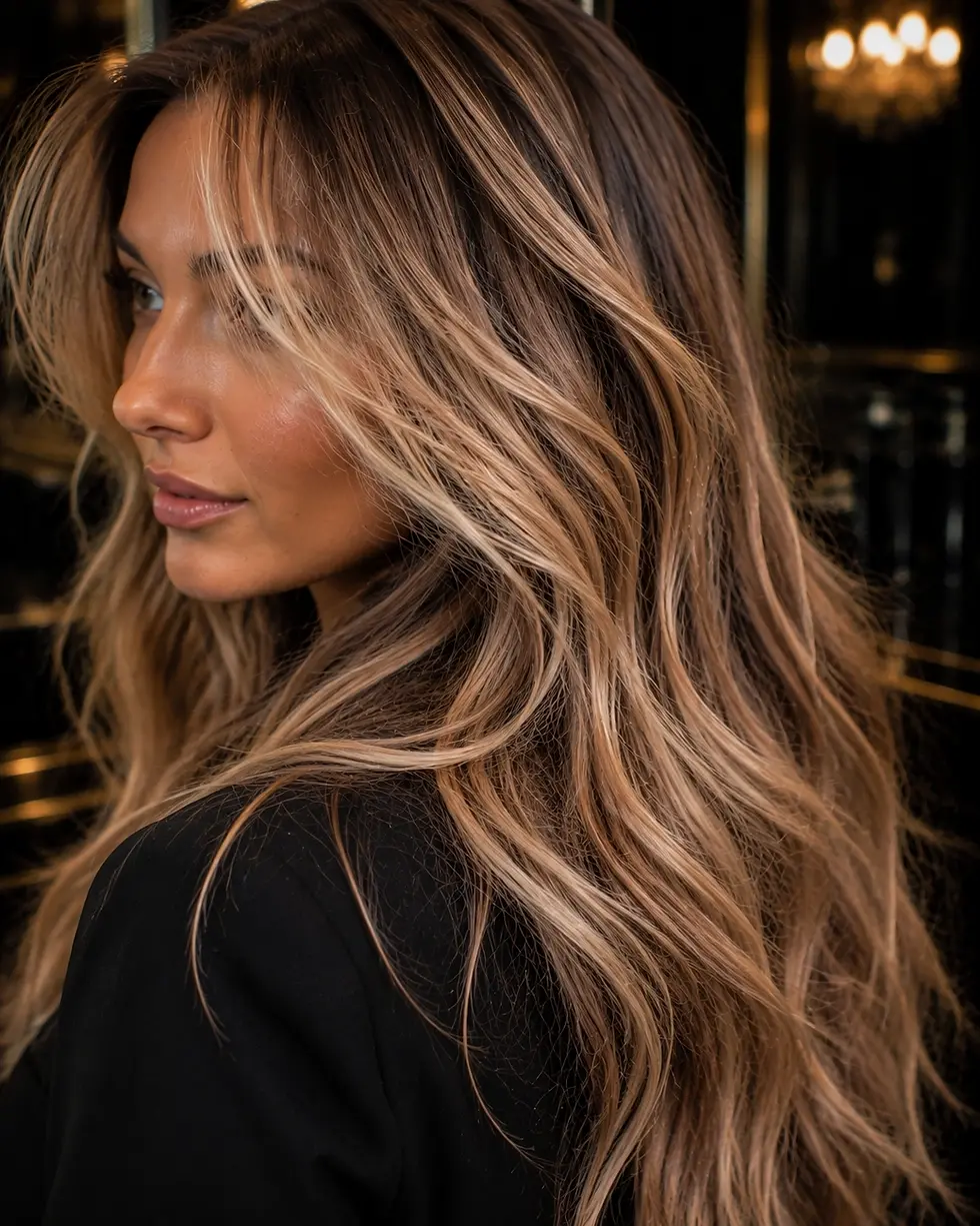 Resultado de una transformación de morena a rubia en Mirik Beauty Barcelona