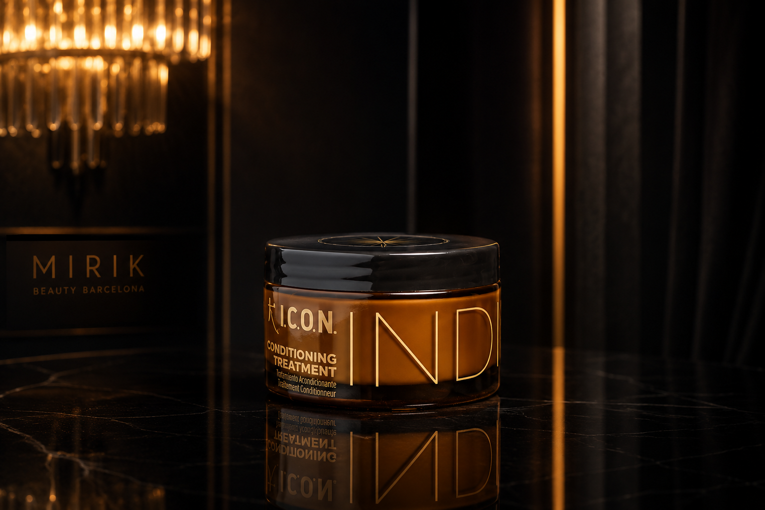 I.C.O.N. Conditioning Treatment, tratamiento acondicionador nutritivo para desenredar e hidratar el cabello en Mirik Beauty