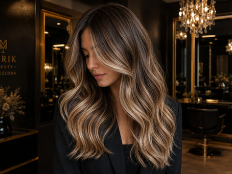 Balayage natural en Barcelona en Mirik Beauty